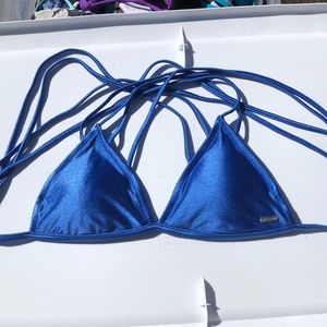 Volcom Super Strap Blue Bikini